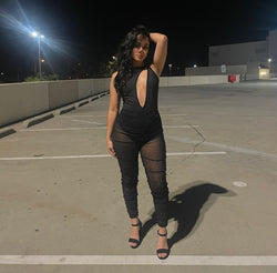 ODESSA TWO PIECE SET - BLACK