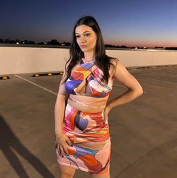 CHAOS TWO PIECE SET - PINK